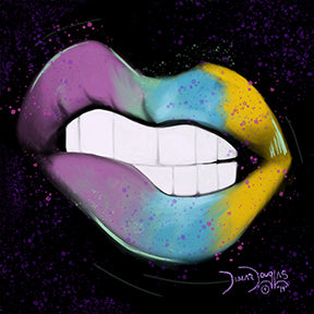 Dem Lips Tho. Paint Night