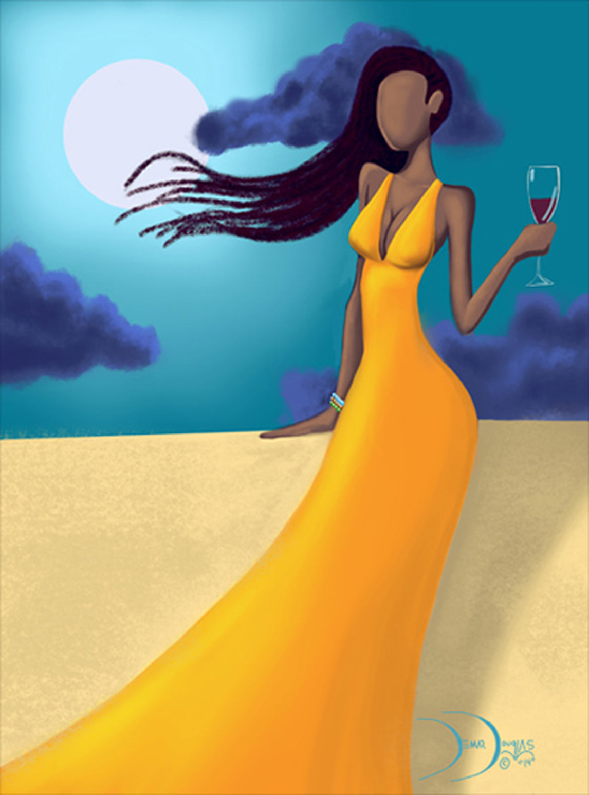 Moonlit Goddess Paint night